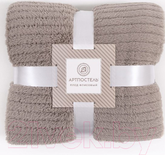 Изображение товара Плед АртПостель Грани 4013 (220x200, капучино)