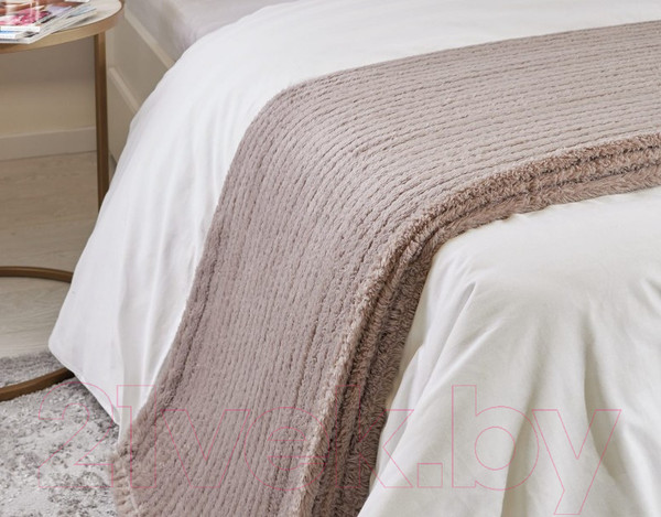 Изображение товара Плед АртПостель Грани 4013 (220x200, капучино)