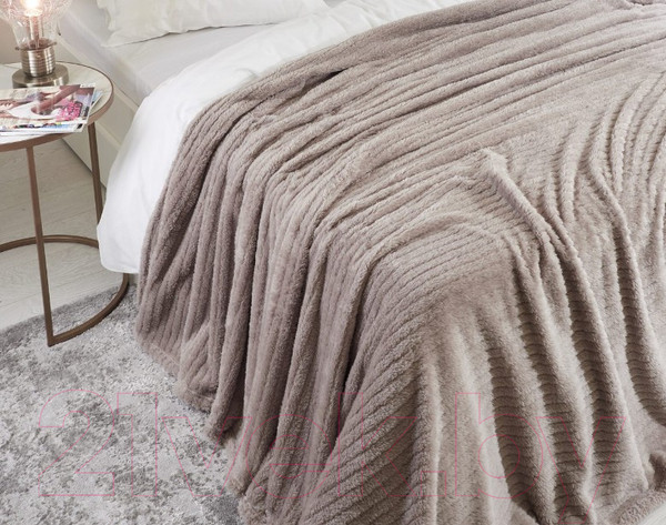 Изображение товара Плед АртПостель Грани 4013 (220x200, капучино)