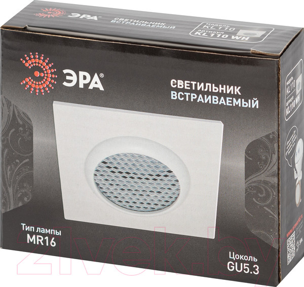 Изображение товара Точечный светильник ЭРА KL110 WH / Б0061529