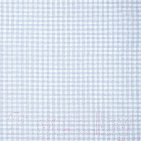 Изображение товара Простыня АртПостель На резинке Клетка серая 251 (90x200x20)