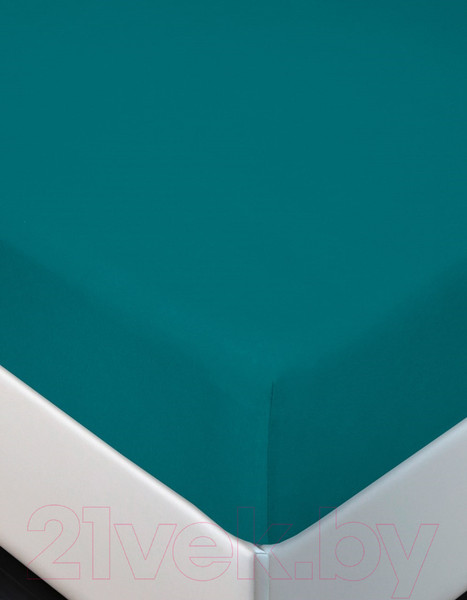 Изображение товара Простыня для малышей АртПостель На резинке Бирюза 250 (60x120x10)