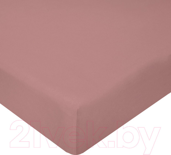 Изображение товара Простыня АртПостель На резинке Терракот 252 (120x200x20)