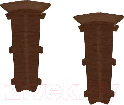 Изображение товара Уголок для плинтуса Ideal Деконика 301 Венге (8.5см, 2шт, внутренний, флоупак)
