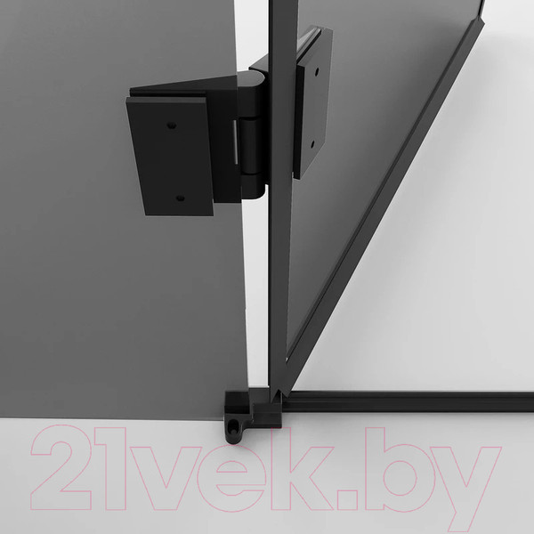 Изображение товара Душевой уголок Niagara NG-2831-34BLACK 90x195 (черный матовый/тонированное стекло)