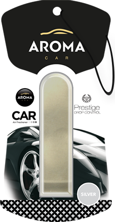 Изображение товара Ароматизатор автомобильный Aroma Car Prestige Drop Control Silver