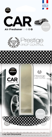 Изображение товара Ароматизатор автомобильный Aroma Car Prestige Drop Control Silver