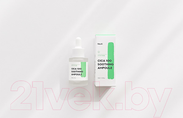 Изображение товара Сыворотка для лица Neulii Niacinamide Cica 100 Soothing Ampoule Успокаивающая (30мл)