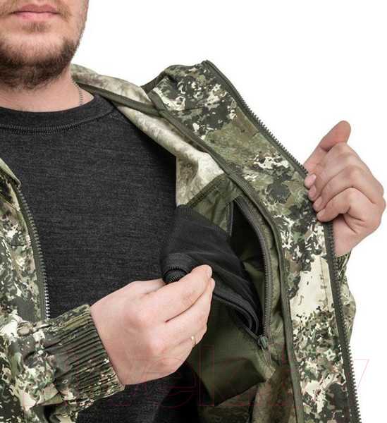 Изображение товара Костюм для охоты и рыбалки Helios Антимоскитный Тайган T-KS-T-M4293-L-1 (р.44-46/170-176, КМФ мох)