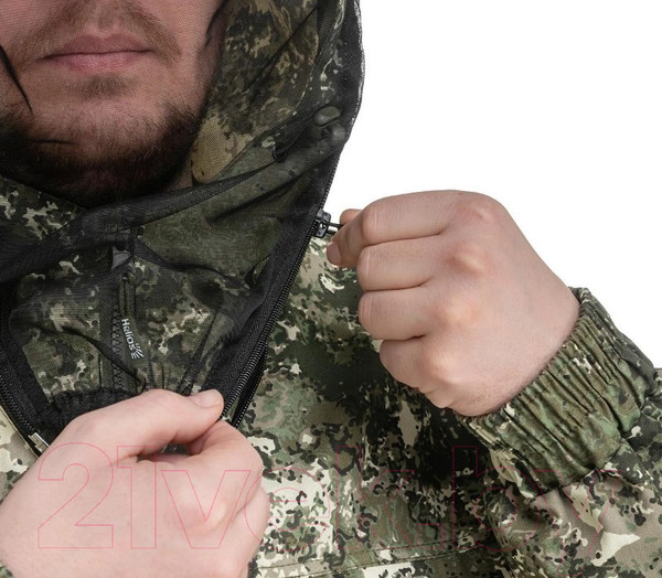 Изображение товара Костюм для охоты и рыбалки Helios Тайган T-KS-T-M4293-5XL-2 (р.60-62/182-188, КМФ мох)