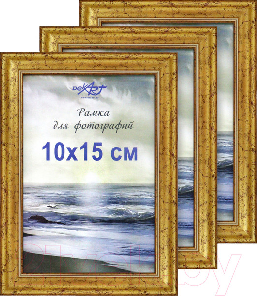 Изображение товара Набор рамок Декарт 10x15 8Ф0014 (бронзовый)