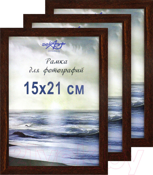 Изображение товара Набор рамок Декарт 15x21 8Ф0016 (коричневый)