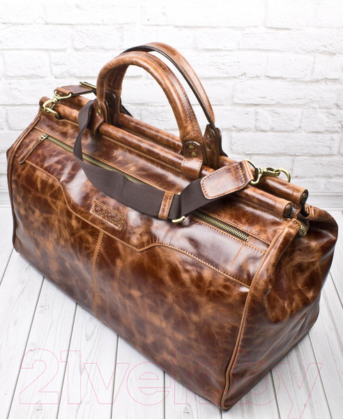 Изображение товара Сумка дорожная Carlo Gattini Premium Otranto / 4006-53 (коньячный)