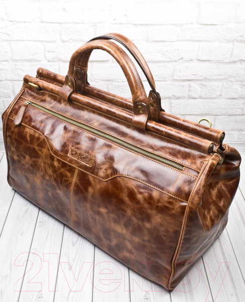 Изображение товара Сумка дорожная Carlo Gattini Premium Otranto / 4006-53 (коньячный)