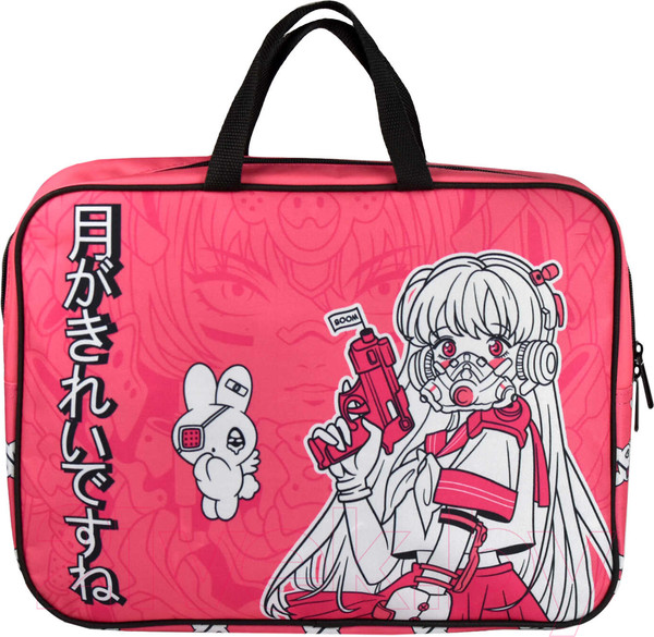 Изображение товара Папка-портфель Феникс+ Розовая девушка / 66289