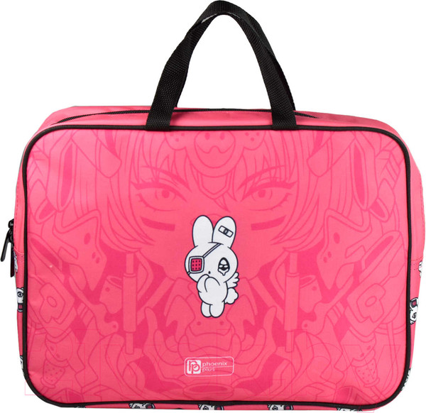 Изображение товара Папка-портфель Феникс+ Розовая девушка / 66289