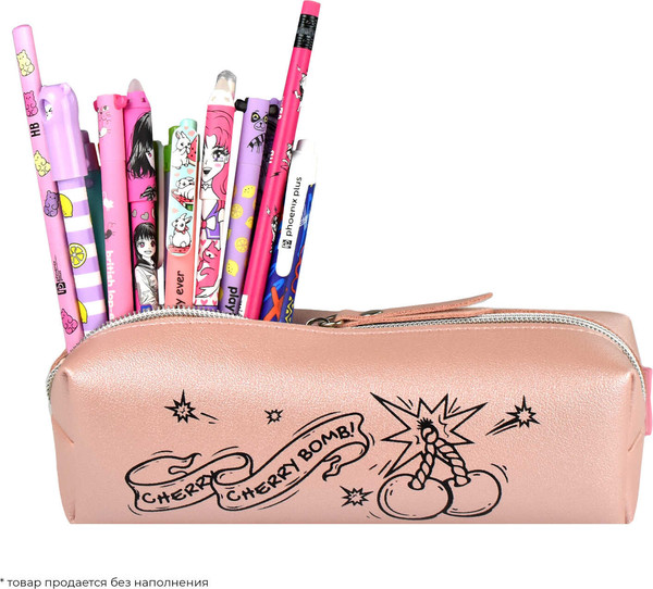 Изображение товара Пенал Феникс+ Розовая вишня / 64936