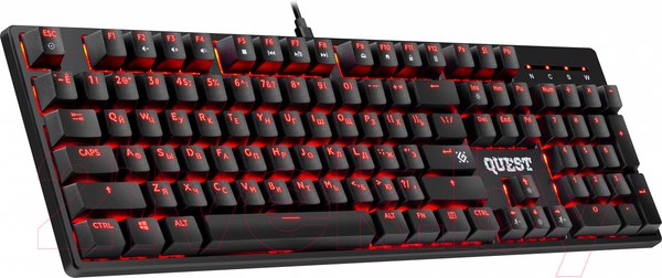 Изображение товара Клавиатура Defender Quest GK-596 RU / 45596 (черный)