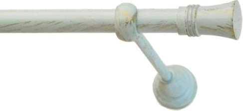 Изображение товара Набор наконечников для карниза Lm Decor YF071 Гиро 25мм (2шт, белое золото)