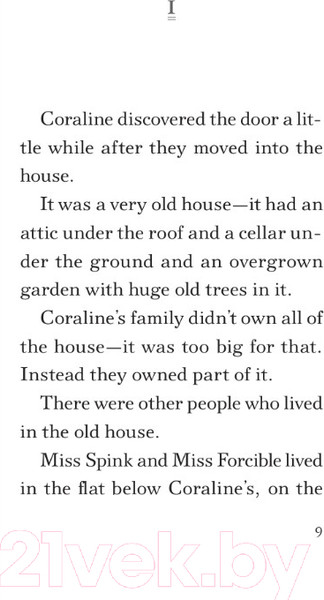 Изображение товара Книга АСТ Coraline / 9785171590338 (Gaiman N.)