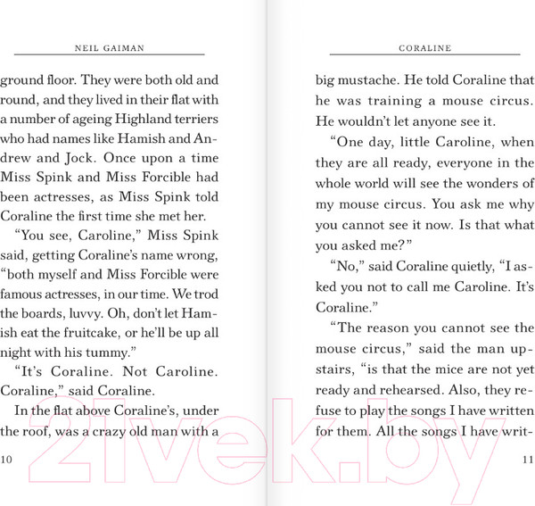 Изображение товара Книга АСТ Coraline / 9785171590338 (Gaiman N.)