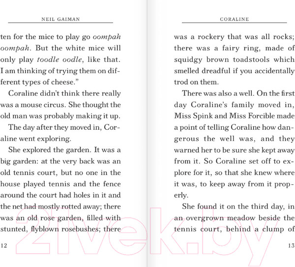 Изображение товара Книга АСТ Coraline / 9785171590338 (Gaiman N.)