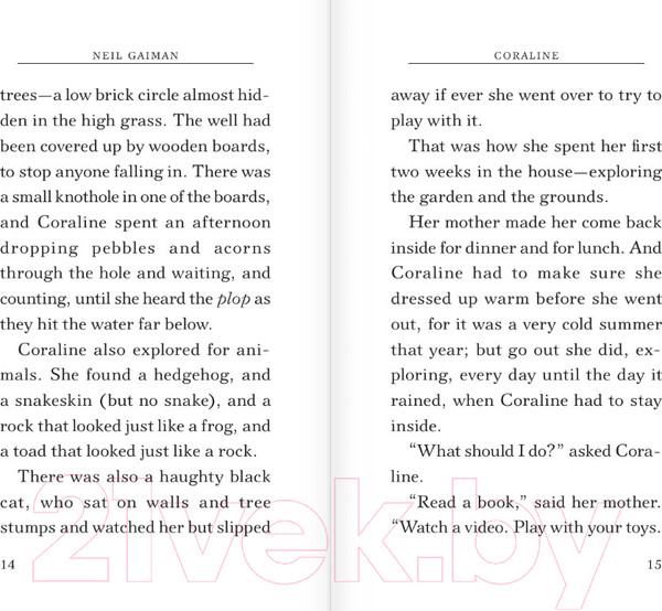 Изображение товара Книга АСТ Coraline / 9785171590338 (Gaiman N.)