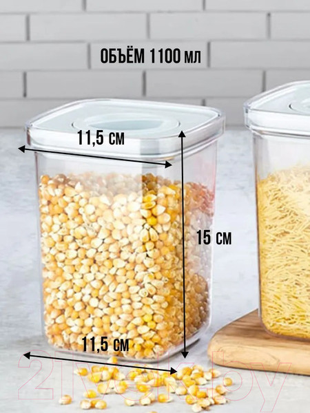 Изображение товара Набор емкостей для хранения Organizers ORG-101 (2шт)