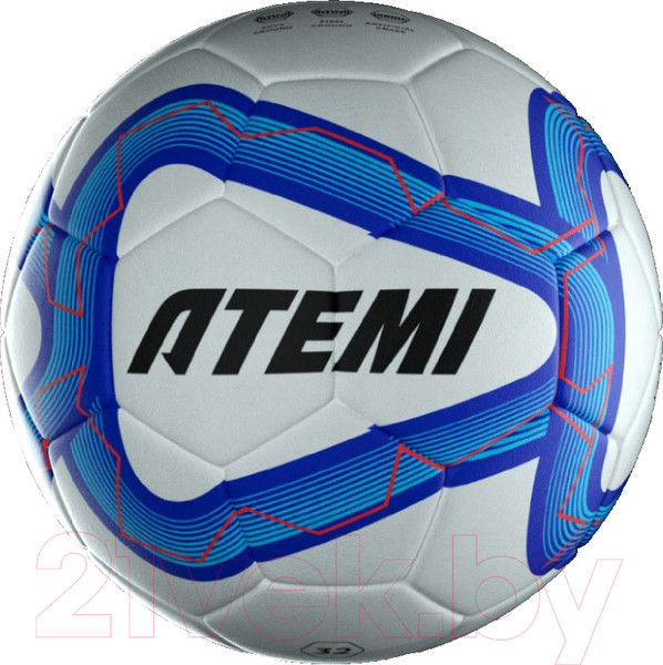 Изображение товара Футбольный мяч Atemi League Insight Match (размер 4, синий)