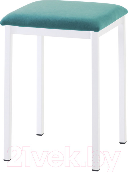 Изображение товара Табурет AMC Comfort 7 Г Т6.13 (ткань бирюзовый/белый)