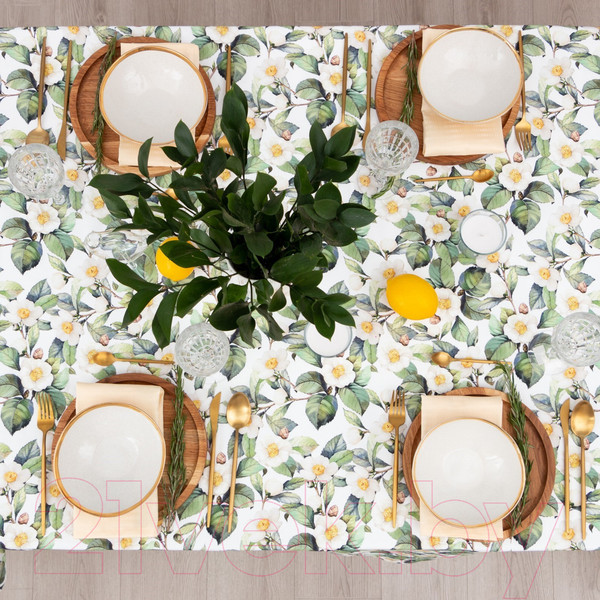 Изображение товара Скатерть Этель Сamellia / 7560431