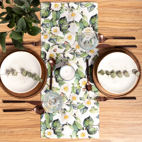 Изображение товара Дорожка на стол Этель Сamellia / 7560435 (30x70)