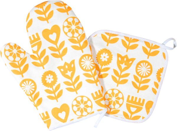 Изображение товара Набор прихваток Этель Yellow Garden / 6756619