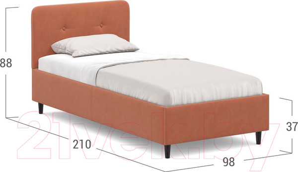 Изображение товара Односпальная кровать Moon Family 1253 / MF005207