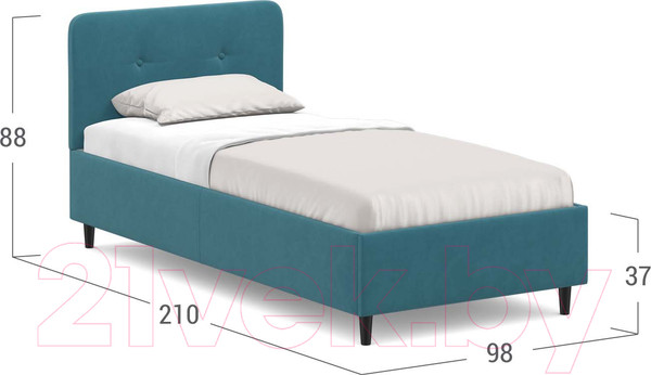 Изображение товара Односпальная кровать Moon Family 1253 / MF005187