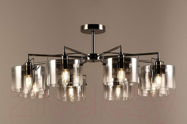 Изображение товара Люстра Aitin-Pro НПБ 02-8x40-105 / STD15435/8 (никель)