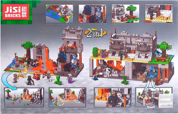 Изображение товара Конструктор Jisi Bricks Мой мир. Крепость 820 / 4409970 (818эл)