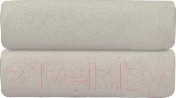 Изображение товара Простыня Tkano Essential TK24-FS0009 на резинке (серый/бежевый)