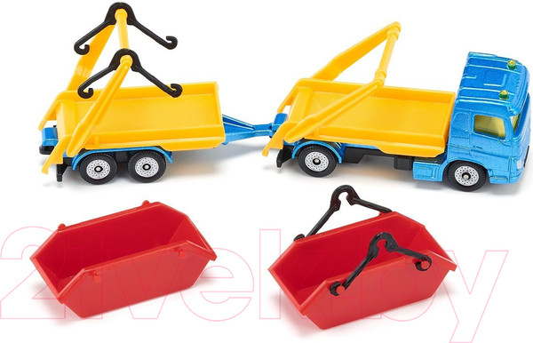 Изображение товара Самосвал игрушечный Siku Грузовик с кузовом и прицепом / 1695