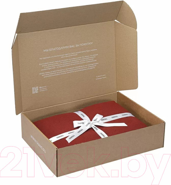 Изображение товара Простыня Tkano Essential TK24-FS0016 на резинке (копченая паприка)