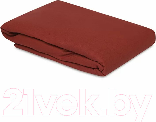 Изображение товара Простыня Tkano Essential TK24-FS0016 на резинке (копченая паприка)