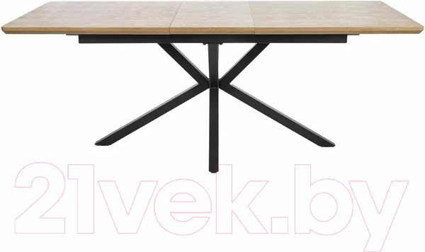 Изображение товара Обеденный стол Signal Logan 160-200x90 (дуб/черный)