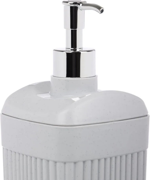 Изображение товара Дозатор для жидкого мыла Бытпласт Velvet / 435220938 (светло-серый флэк)