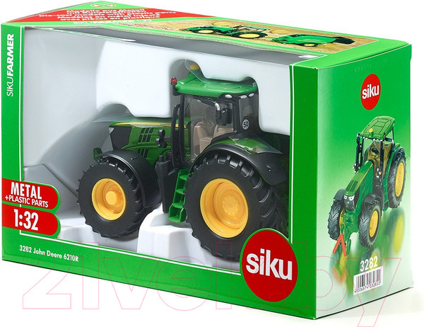 Изображение товара Трактор игрушечный Siku John Deere 6210R / 3282