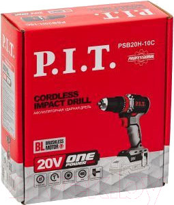 Изображение товара Аккумуляторная дрель-шуруповерт P.I.T PSB20H-10C