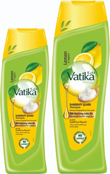 Изображение товара Шампунь для волос Dabur Vatika Против перхоти (400мл+200мл)