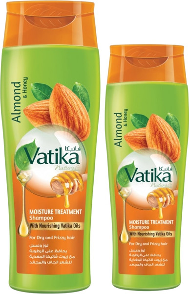 Изображение товара Шампунь для волос Dabur Vatika Увлажняющий (400мл+200мл)