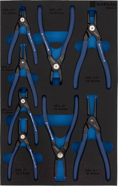 Изображение товара Набор съемников Norgau 071508008