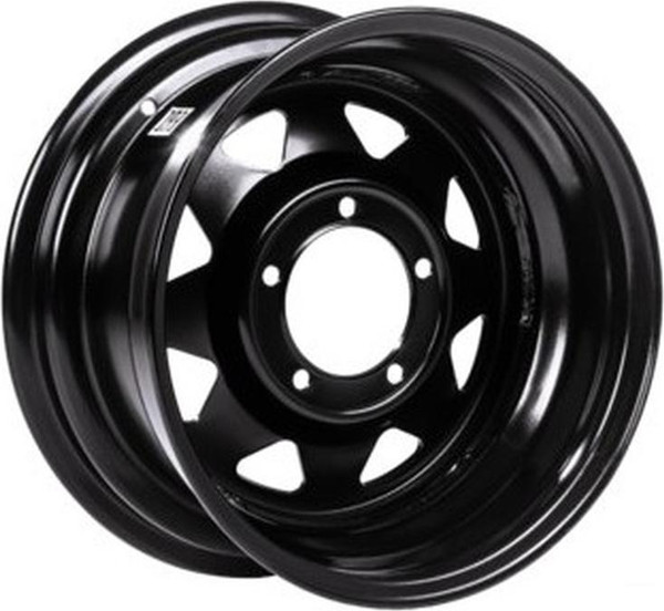 Изображение товара Штампованный диск ORW Nissan/Toyota 16x8" 6x139.7мм DIA 110мм ET-19мм Black 17B