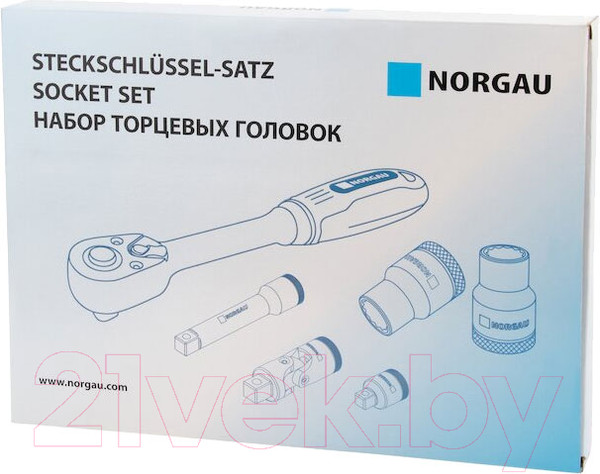Изображение товара Набор головок слесарных Norgau N1919-S1032 / 063793019